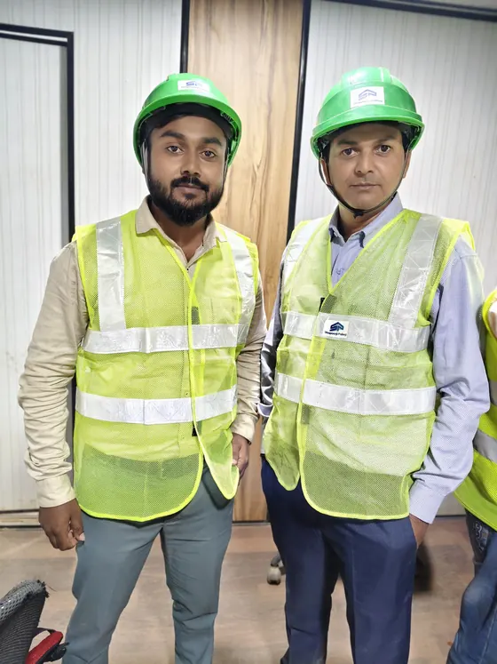 Feraj Ahmad at Shapoorji Pallonji