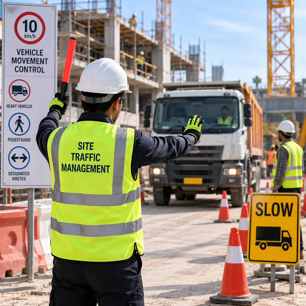 Construction Site Traffic Management